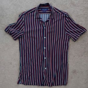 Striped Button down short sleeve